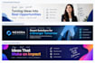 design linkedin banners, post and social media graphics