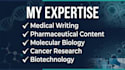 write medical, pharmaceutical, and scientific research content
