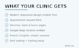 build a medical or a clinic website