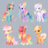 create a cute custom pony character illustration for you