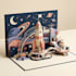 design a unique 3d pop up card concept