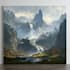 draw create stunning fantasy landscape illustration