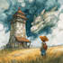 create epic fantasy scene and character artwork