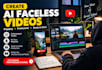 create ai faceless video, faceless channel, faceless video, youtube faceless
