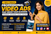 create an engaging brand video ad  for your business