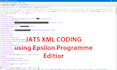 convert journal articles to jats XML and validate XML