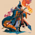 draw dnd character design and illustration