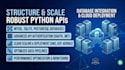 build rest api integration in python django flask fastapi