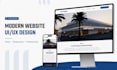 do website UI UX design, figma website design, website mockup, figma design