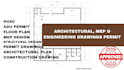 draw architectural plans, permit drawings, house plans and construction drawing