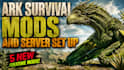 create ark survival mods, custom creatures and unreal engine 5 game mods