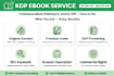 write your amazon kdp ebook with cover ready to publish