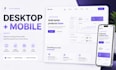 design a modern UI UX website in figma