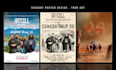 design a professional custom poster