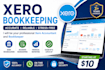 do bookkeeping using xero software