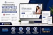 create a responsive HTML CSS javascript website