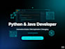 develop and debug python, java scripts and web applications
