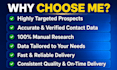 do targeted b2b leads, linkedin prospects and verified email