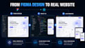 convert figma to react js responsive website