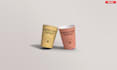 create custom tumbler, mug and paper cup packaging design