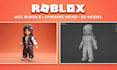 create 3d custom roblox ugc bundle dynamic head avatar layered clothing model