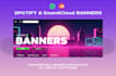 professionally design spotify or soundcloud banner for you
