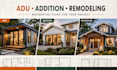 create adu home addition and remodeling permit plans