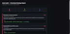 review your code and deliver a prioritized bug and security fix report