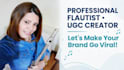 create authentic ugc video for your flute brand