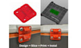 design 3d printable replacement part using reverse engineering broken part photo