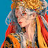 draw an anime illustration, character illustration