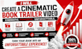 create a cinematic book trailer video