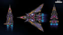 design spaceship, sci fi vehicle and sci fi art