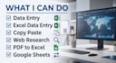 do fast and accurate data entry