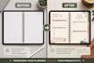 create a custom ai assisted digital planner in canva