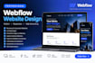 design your webflow website as your webflow expert using relume library