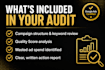 audit your google ads account and find wasted ad spend