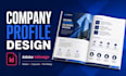 design company profiles in adobe indesign