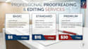 proofread, edit, and rewrite your text professionally