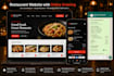 build a modern restaurant website with online ordering