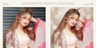 do aesthetic pinterest blur photo editing with bokeh effect