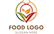 create a modern food business logo design
