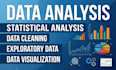 do data analysis, statistical analysis, eda and visualization