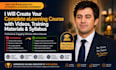 create complete elearning course with training materials, course video, syllabus