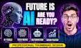 design professional ai and technology youtube thumbnails