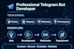 develop a custom telegram bot for your business