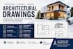 do architectural floor plans, elevations, sections and cad construction drawings