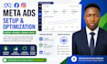 setup and optimize facebook meta ads campaigns