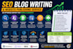provide SEO blog writing and website publishing