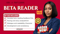 beta read critique fiction book, beta reader fantasy, mystery alpha beta reader
